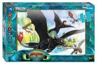 СТЕП ПАЗЛ 90043 Пазл maxi DreamWorks "Как приручить дракона - 3", 24 детали