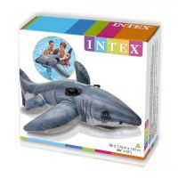 Intex 57525 Игрушка надувная для плавания Акула с ручками, 173x107 см