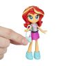 Hasbro E4244 MLP Equestria Girls Набор игровой Модный приговор с мини-куклами, Радуга Дэш и Сансет Шиммер