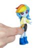 Hasbro E4244 MLP Equestria Girls Набор игровой Модный приговор с мини-куклами, Радуга Дэш и Сансет Шиммер