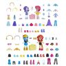 Hasbro E4244 MLP Equestria Girls Набор игровой Модный приговор с мини-куклами, Радуга Дэш и Сансет Шиммер