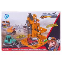 Junfa WA-14527 Игровой набор Junfa На стройке с подъемными механизмами и машинкой