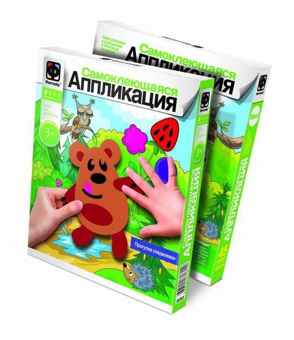 Аппликация самоклеющаяся Прогулка сладкоежки