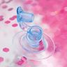 Intex 56274 Круг надувной "Transparent Glitter", розовый, 119 см