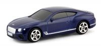 RMZ City 344035S-BLU Машина металлическая The Bentley Continental GT 2018, 1:64, цвет синий