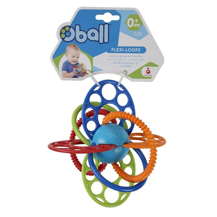 Oball 81526 Развиващая игрушка Яркие петельки