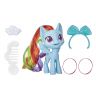 Hasbro E9762 MLP Волшебная пони с расческой, Радуга