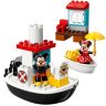 Lego Duplo 10881 Конструктор Лего Дупло Катер Микки, 28 деталей