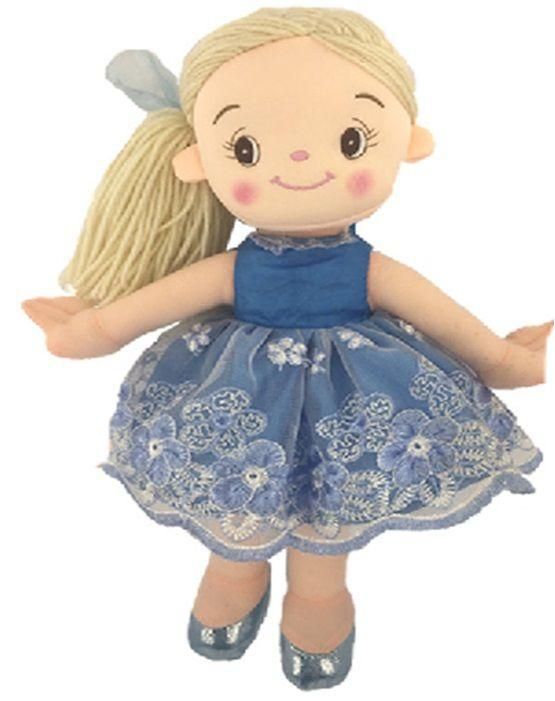 Sandeer Toys M6001 Кукла мягконабиваная, балерина, 30 см