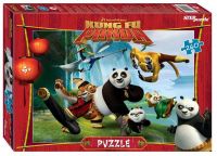 СТЕП ПАЗЛ 95093 Пазл STEP puzzle Кунг-фу Панда DreamWorks, Мульти 260 элементов