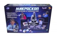 AB-toys 88021 Микроскоп с аксессуарами, 62 предмета