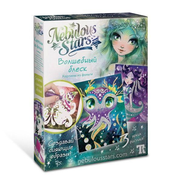 Tween team agancy 11011 Nebulous Stars Картины из фольги Волшебный блеск