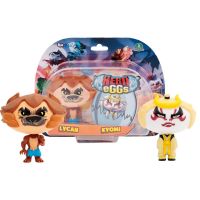 Hero Eggs 04153 Набор из 2 фигурок Монстры Кабуки и Оборотень