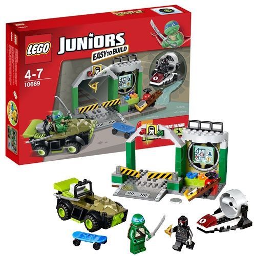 Lego Juniors 10669 Лего Джуниорс Логово Черепашек