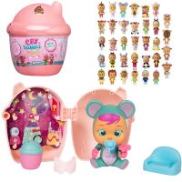 IMC Toys 97629/98442-VN/оранжевый Кукла IMC Toys Cry Babies Magic Tears серия Bottle House Плачущий младенец в комплекте со светло- оранжевым домиком и аксессуарами