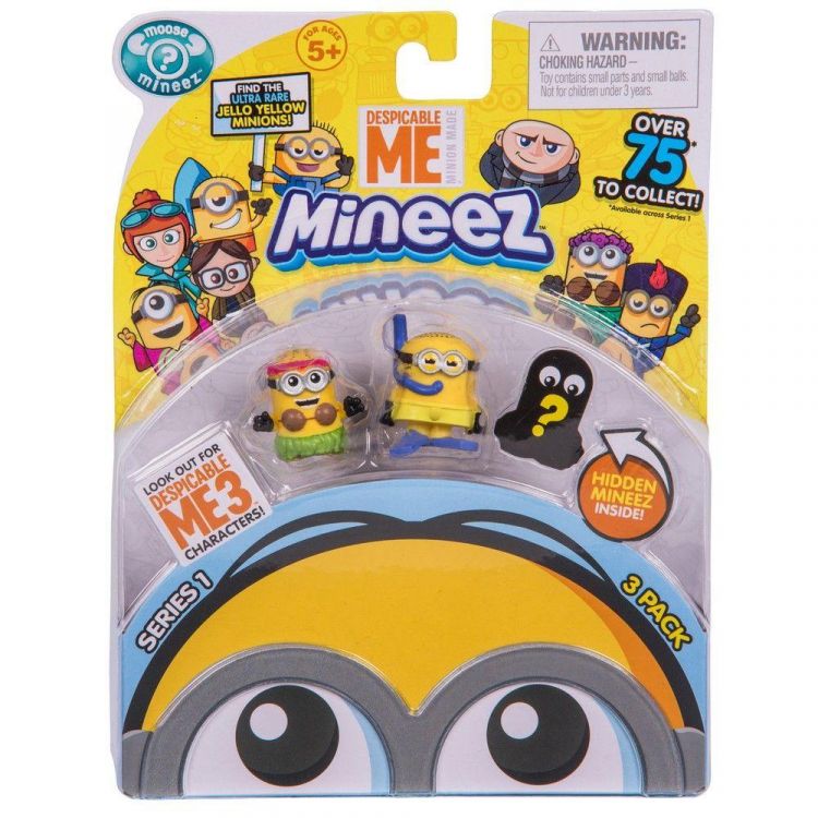 Moose 58202 Набор фигурок Миньоны «Гадкий Я 3», 3 штуки