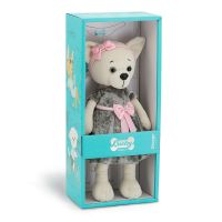 Orange Toys LD039 Lucky Doggy Мягкая игрушка Собачка Lucky Lili: Благородный серый, 25 см