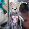 Orange Toys LD039 Lucky Doggy Мягкая игрушка Собачка Lucky Lili: Благородный серый, 25 см