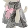 Orange Toys LD039 Lucky Doggy Мягкая игрушка Собачка Lucky Lili: Благородный серый, 25 см