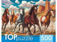 Рыжий кот ХТП500-4216 TOPpuzzle. Пазлы 500 элементов. ДИКИЙ ТАБУН