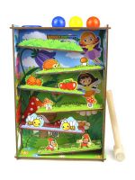 Woodlandtoys 140106 Развивающая игрушка Woodlandtoys Стучалка Горки Полянка 29*20,5
