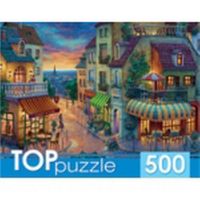 Рыжий кот ХТП500-4224 TOPpuzzle. Пазлы 500 элементов. ПАРИЖСКАЯ УЛИЦА