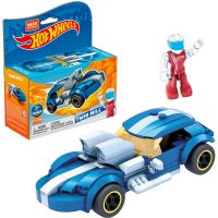 Mattel GVM31 Hot Wheels Конструктор Хот Вилс Mega Construx Машинка гоночная Твин Милл, 111 деталей