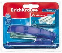 Степлер No.10 ErichKrause Elegance + скобы дв.блистер