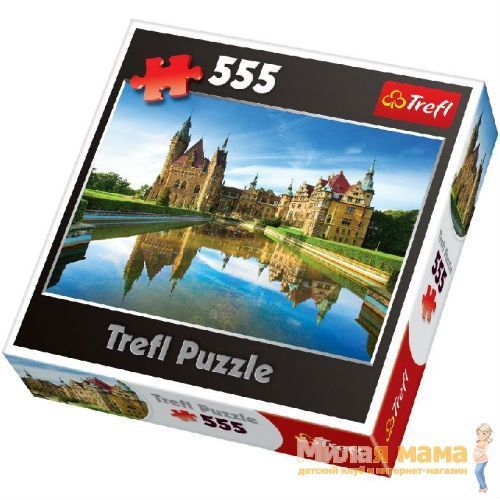 Trefl 37183 Пазл - Замок в Польше, 555 деталей
