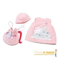 Baby Annabell 791-622 Бэби Аннабель Одежда и спальный конверт 2 в 1
