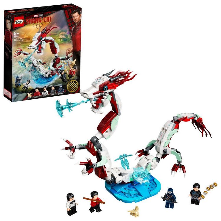 LEGO (Лего) 76177-L Конструктор LEGO Super Heroes Битва в древней деревне