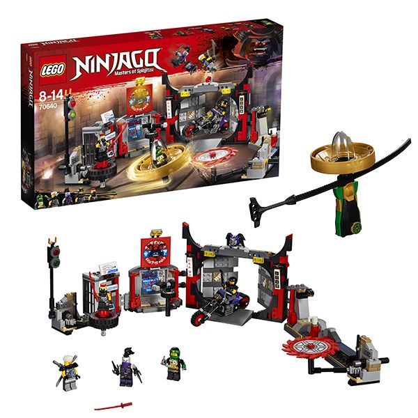 Lego Ninjago 70640 Конструктор Лего Ниндзяго Штаб-квартира Сынов Гармадона, 530 деталей