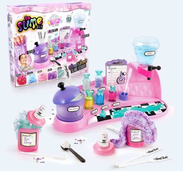 CANAL TOYS SSC127 Набор для изготовления слайма SO SLIME DIY серии "SlimeGlam" Студия слайма.