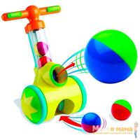 TOMY PlasticToys T71161 Томи Развивающие игрушки Веселая Катапульта "Запускай и Собирай"