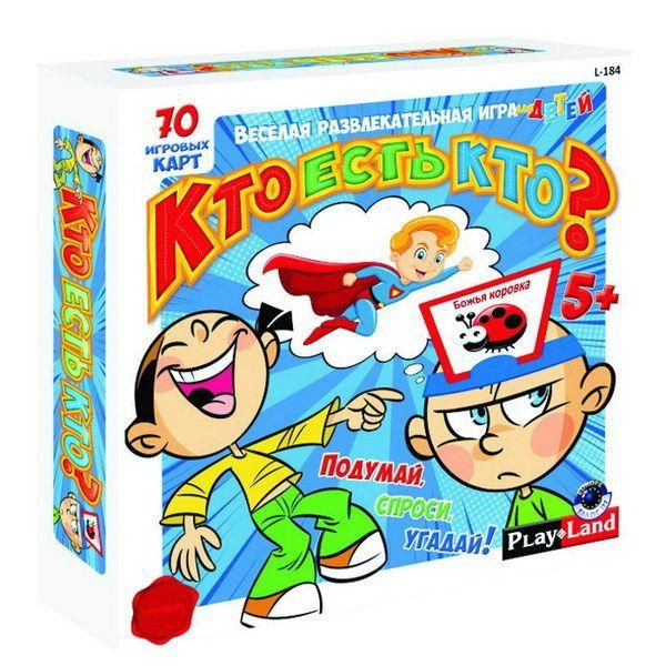 Play Land Monopoly LTD L-184 Игра настольная Кто есть кто? Для детей