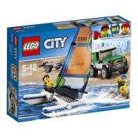 Конструктор LEGO CITY Внедорожник с прицепом для катамарана