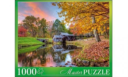 Masterpuzzle 6899 Пазл Вирджиния Водяная мельница, 1000 элементов