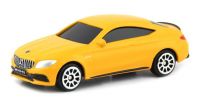 RMZ City 344991SM(E) Машина металлическая Mercedes-Benz C63 S AMG Coupe 2019, 1:64, цвет желтый матовый