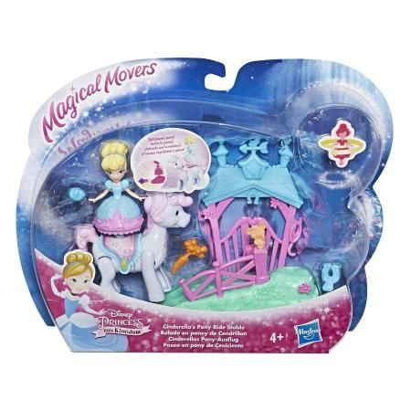 Hasbro E0249 Кукла Принцесса Дисней Маленькое королевство Magical Movers Золушка и конь