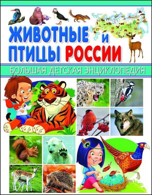 Большая детская энциклопедия Животные и птицы России