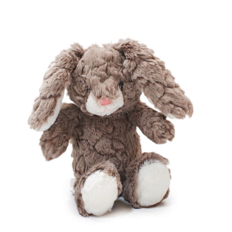 Teddykompaniet 2775 Мягкая игрушка Кролик Санни серый, 16 см