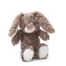 Teddykompaniet 2775 Мягкая игрушка Кролик Санни серый, 16 см
