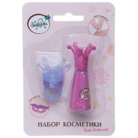 Зефирка K-0003-12 Набор косметики для девочек Зефирка "сказочная" серия. Лак для ногтей и блеск для губ "Сладкий клевер".