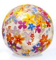 Мяч надувной  51 см."Lively Print Balls"(от3х лет) цветной (Китай)