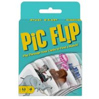 Mattel GKD70 Настольная игра Mattel Pic Flip карточная