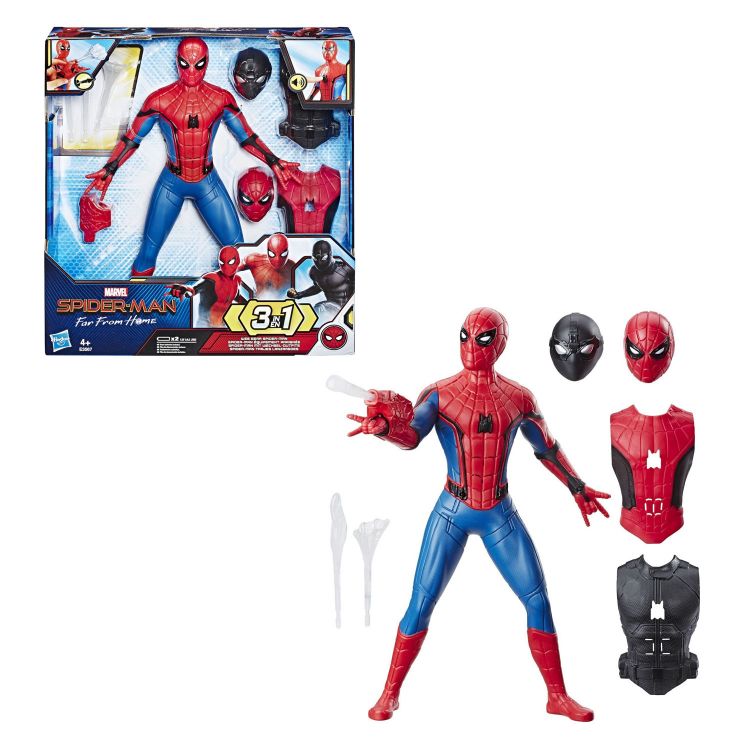 Hasbro E3567 Spider Man Фигурка Человека-паука интерактивная, 28 см