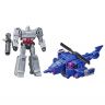 Hasbro E4327 Transformers Cyberverse Spark Armor Tрансформер, Megatron & Chopper cut, 18 см