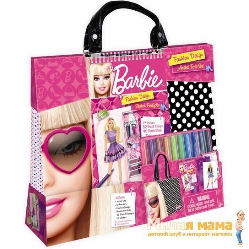 Fashion Angels 22276 Набор "Модная сумка + портфолио" Барби
