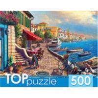 Рыжий кот ХТП500-4225 TOPpuzzle. Пазлы 500 элементов. СОЛНЕЧНАЯ НАБЕРЕЖНАЯ