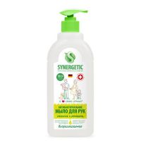 SYNERGETIC 105061 Жидкое мыло SYNERGETIC Мелисса и ромашка чистота и ультразащита 99,9%, 500мл